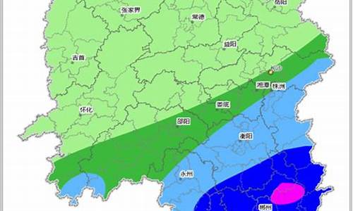 湖南暴雨天气预测图_湖南暴雨天气预测