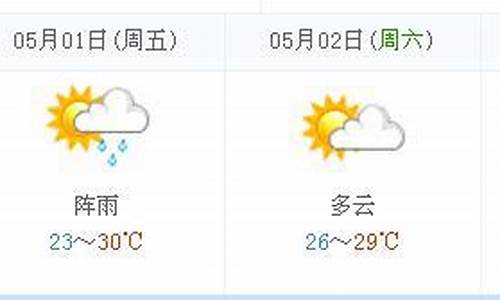 2015广州五一天气_五一期间广州的天气预报