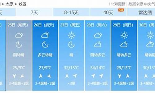 未来太原15天天气预报_山西太原未来15天天气预报查询