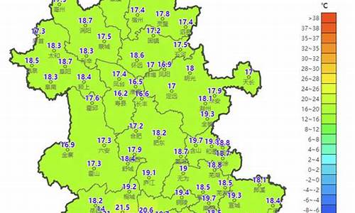 安徽省气温近七天_江苏安徽两省天气