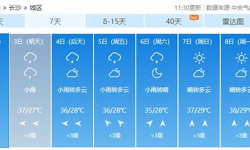 长沙8月下旬天气预报_长沙8月下旬天气