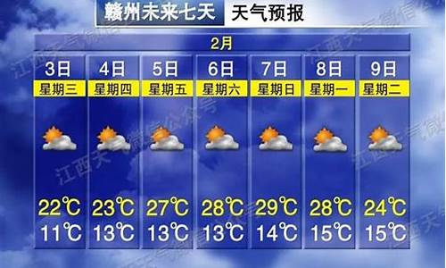 赣州春节天气预报_赣州春节期间天气